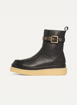 Black Dkny Autumn Women's Boots | G8171598