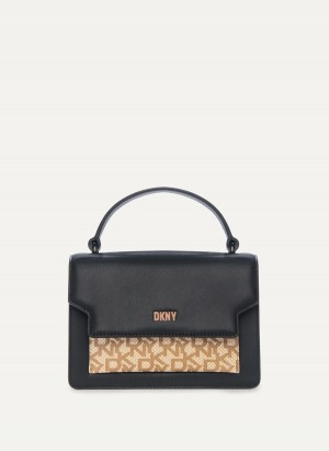Black Dkny Hadlee Sm Women's Tote Bags | Z6893654