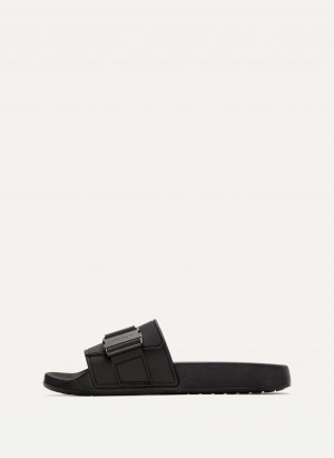 Black Dkny Pool Women's Slides | K9983516