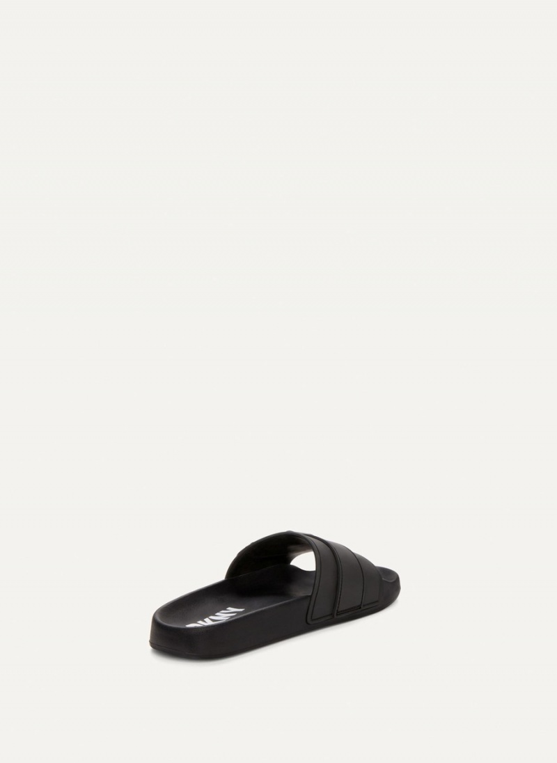 Black Dkny Pool Women's Slides | K9983516