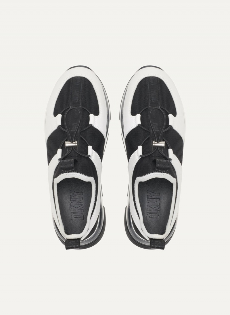 White Dkny Tace Slip On Women's Sneakers | W6773856